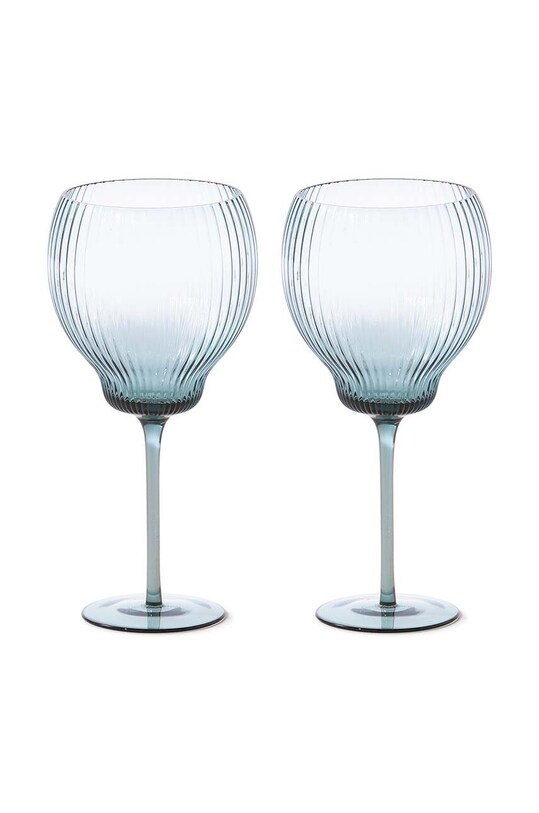 Набір келихів для вина Pols Potten Pum Wineglasses 700 ml 140.230.155 блакитний AA00