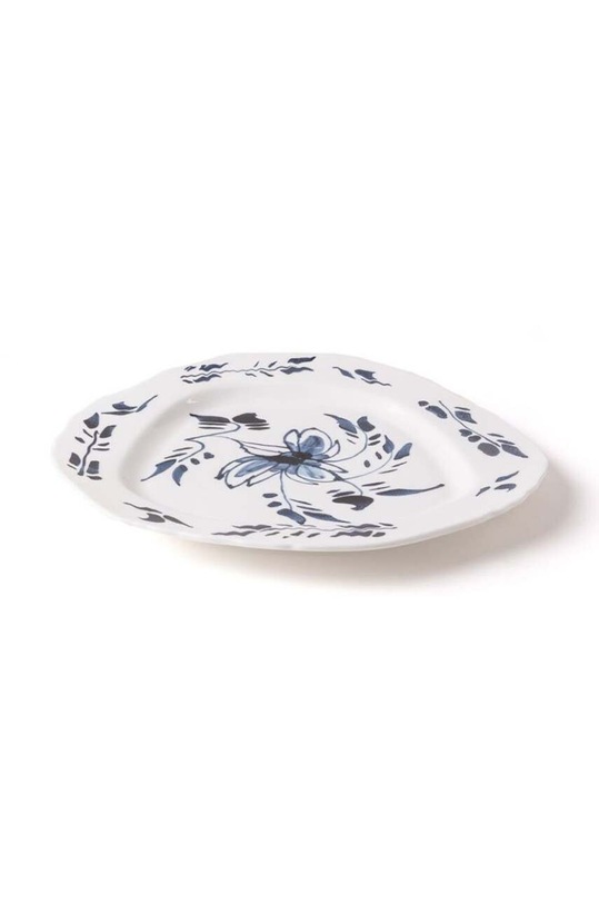 Тарілка Seletti English Delft 11201 барвистий AA00