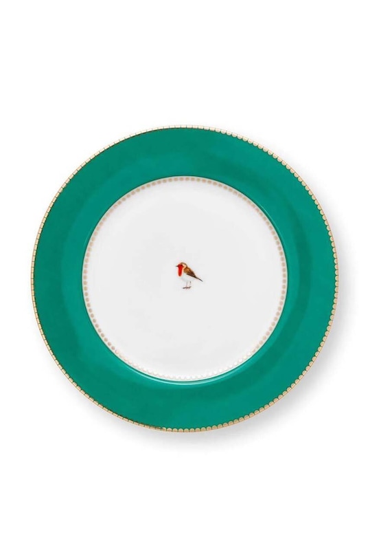 Pip Studio zestaw talerzy Love Birds 6-pack zielony 51001464