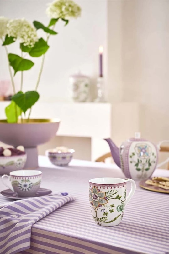 Кухня и бар Набор кружек Pip Studio Lily&Lotus 450 ml 2 шт 51002483 мультиколор