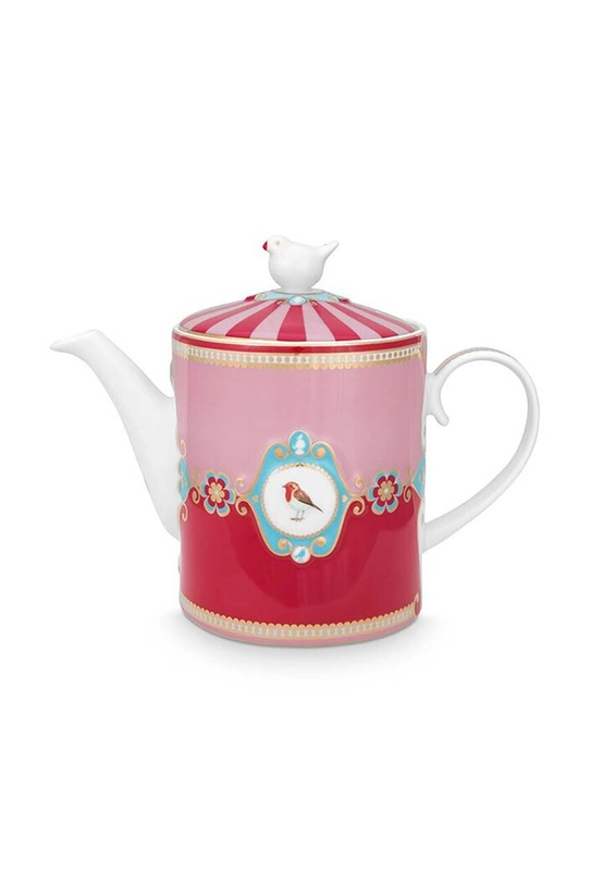 Pip Studio brocca da tè Love Birds Medallion 1,3 L rosa 51005004