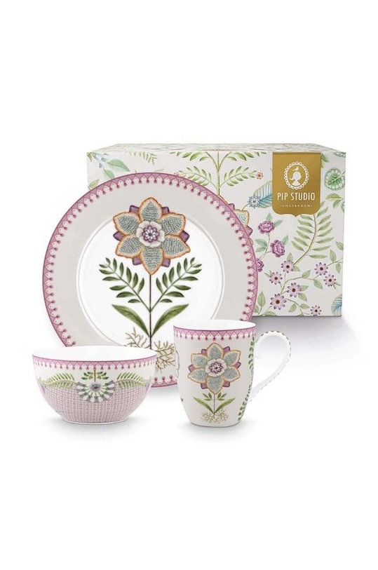 Pip Studio set de mic dejun Lily&Lotus 3-pack multicolor 51020206