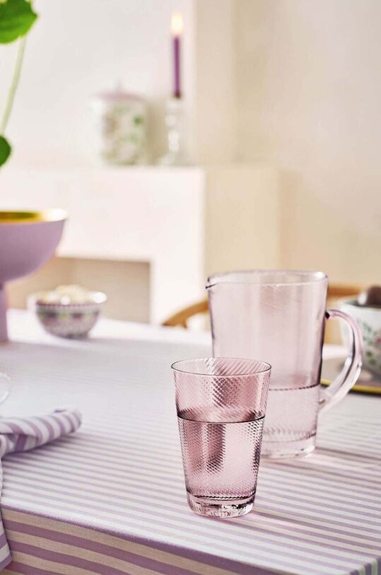 Bucătărie și bar Pip Studio ulcior Twisted Lilac 1,45 L 51074009 roz