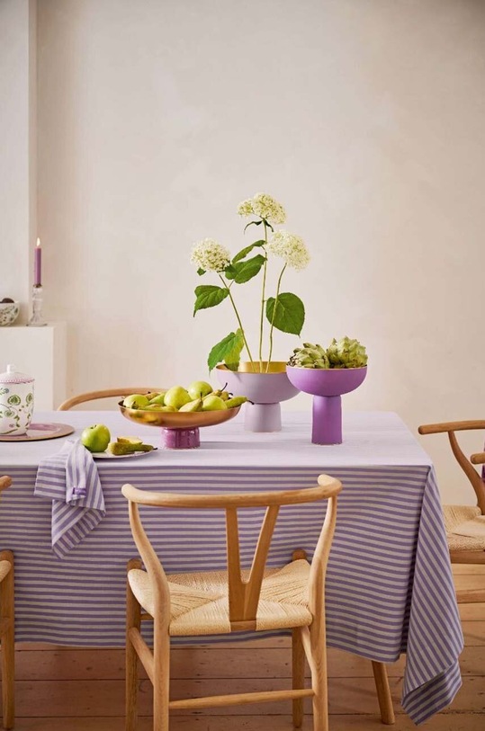 Kuhinja i bar Ukrasna zdjela Pip Studio Metal Matt Lilac 51075046 ljubičasta