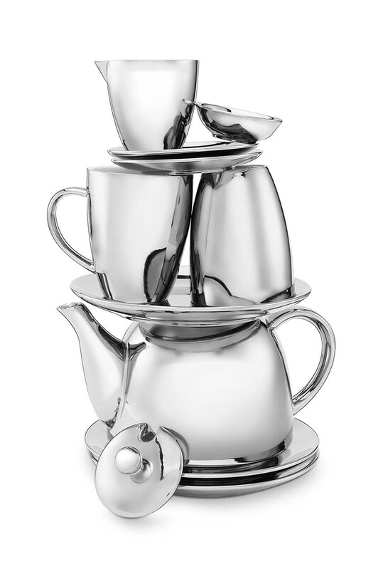 Sada pohárov vtwonen Ear Silver 400 ml 2-pak sivá 52002138
