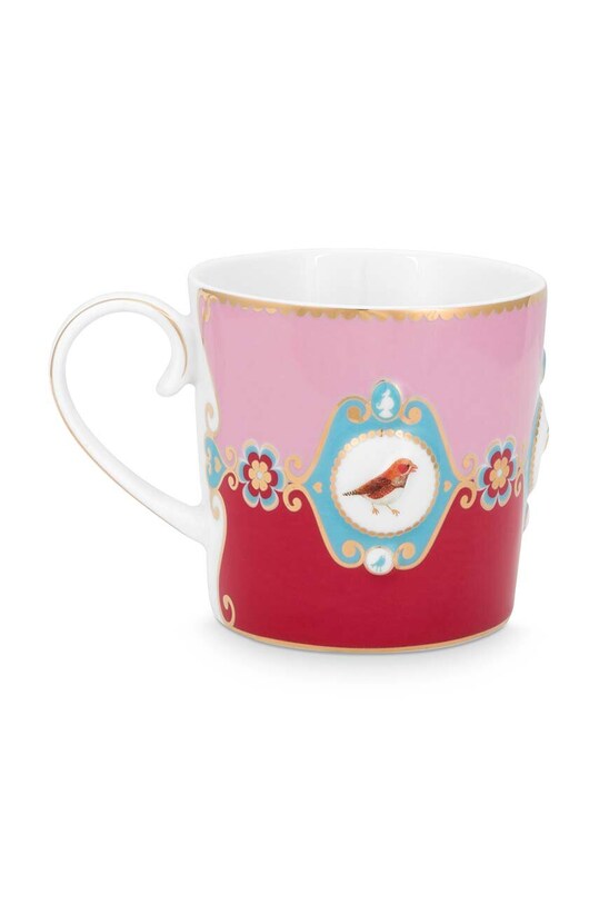 Pip Studio zestaw kubków Love Birds Medalli 150 ml 6-pack 51002032 multicolor AA00