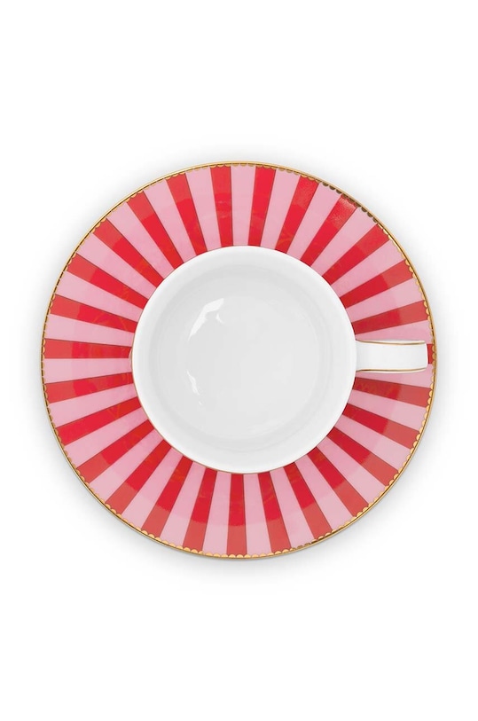 Kuchnia i bar Pip Studio filiżanka ze spodkiem Love Birds Medalli 200 ml 51004012 multicolor