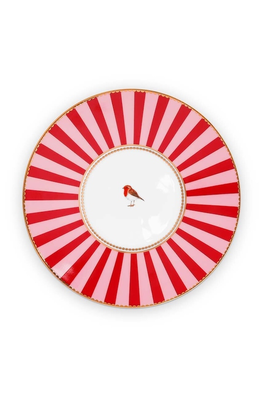 Pip Studio filiżanka ze spodkiem Love Birds Medalli 200 ml multicolor 51004012