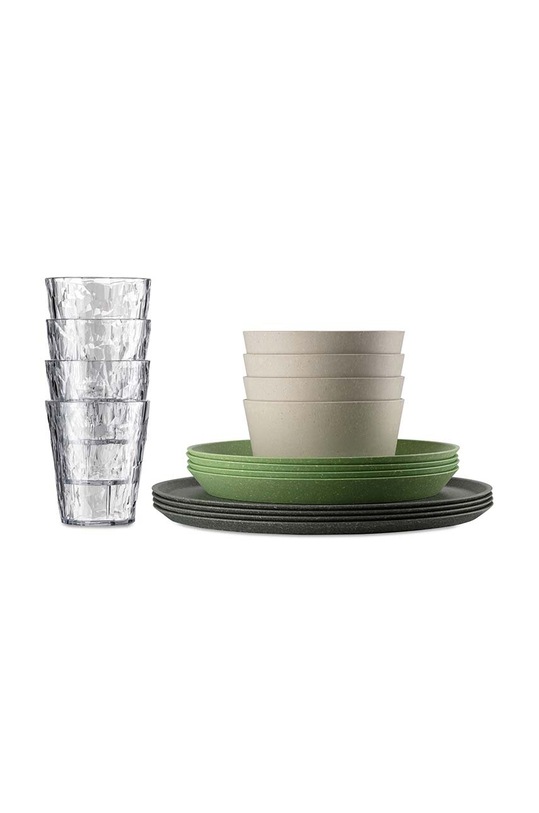 Koziol veselă pentru 4 persoane Connect Organic Nature 16-pack multicolor 7878279