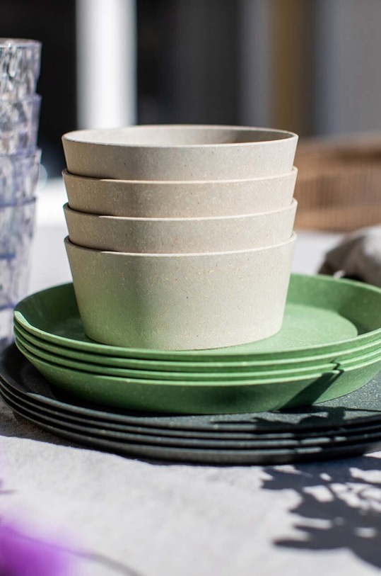 Lifestyle Koziol veselă pentru 4 persoane Connect Organic Nature 16-pack 7878279 multicolor