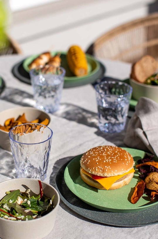 Koziol veselă pentru 4 persoane Connect Organic Nature 16-pack 7878279 multicolor