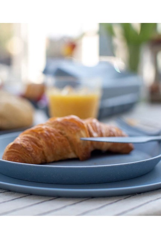 Koziol un set de farfurii Connect 20,5 cm 7100716 albastru