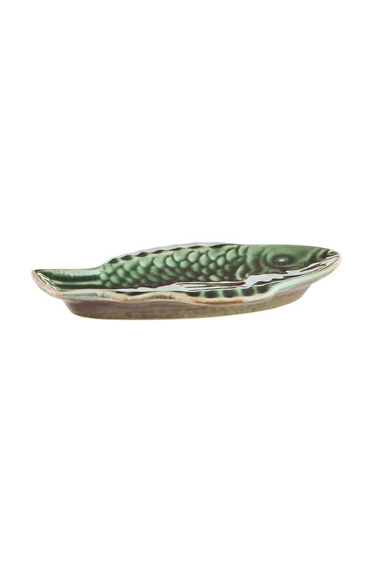 Блюдо Madam Stoltz Fish KS23.1211DG зелёный AA00