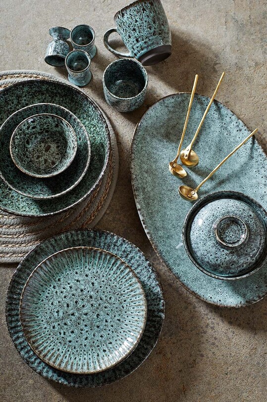 Bucătărie și bar Madam Stoltz pahar de ou Stoneware 26F bej