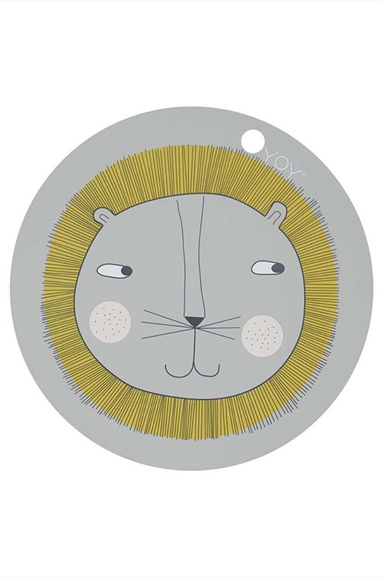 OYOY suport decorativ pentru farfurie Placemat Lion multicolor 110082
