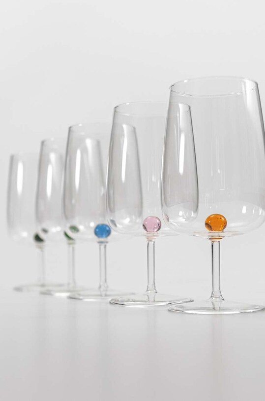 Набір келихів Zafferano Bilia 380 ml 6-pack BA01718 барвистий AA00