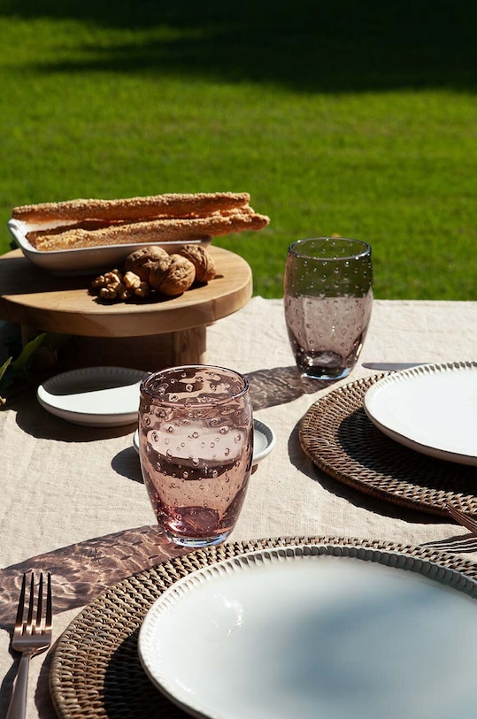 Kuchyňa a bar Sada pohárov Zafferano Tumbler 350 ml 6-pak BO00105 ružová