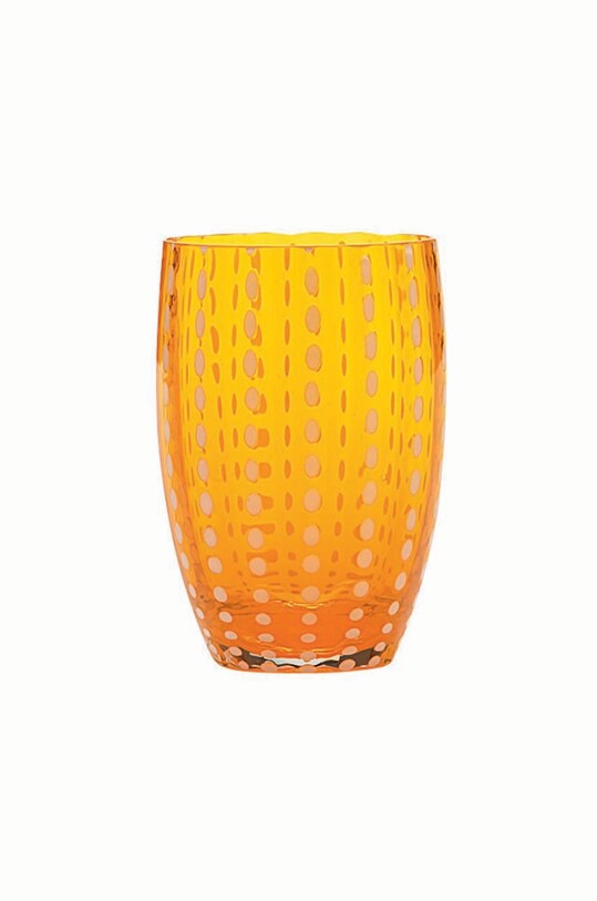 Zafferano set de pahare Perle 320 ml 2-pack portocaliu PR00106