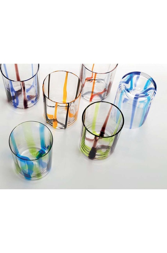 Kuhinja i bar Set čaša Zafferano Tirache 350 ml 6-pack TR00106 šarena