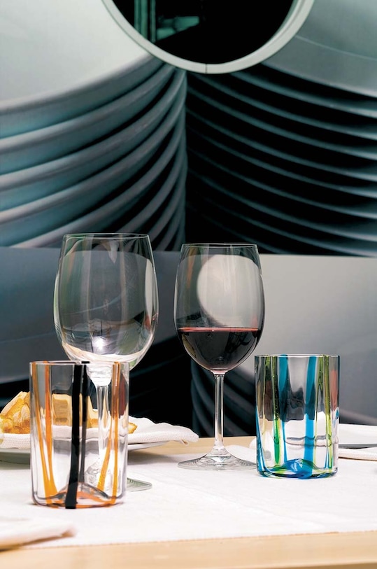 Набір склянок Zafferano Tirache 350 ml 6-pack барвистий TR00112