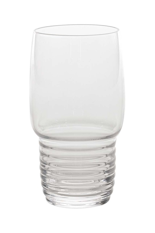 Набор стаканов Zafferano Righe 450 ml 4 шт прозрачный WA00300