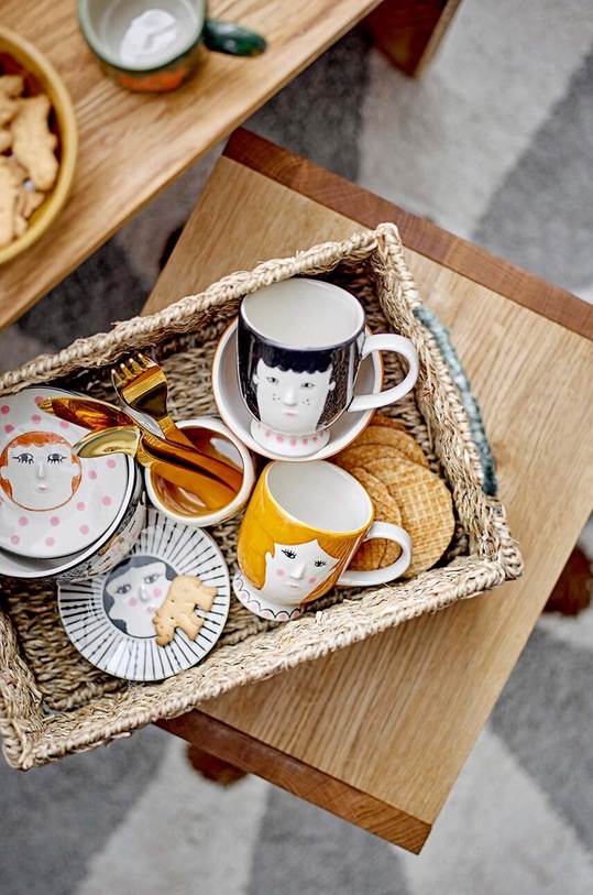 Bucătărie și bar Bloomingville ceasca Carolin 170 ml 82060705 multicolor