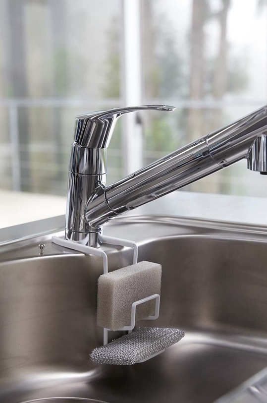 Yamazaki organizer do zlewu Tower 4390 biały