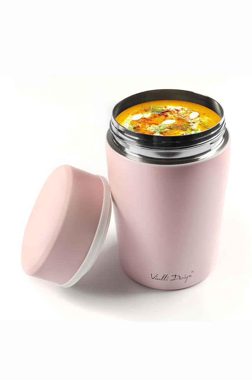 Κουζίνα και μπαρ Θερμός φαγητού Vialli Design Fuori 500 ml 7732 ροζ