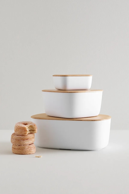 Rig-Tig coș de pâine Box-It L z00360. alb AA00