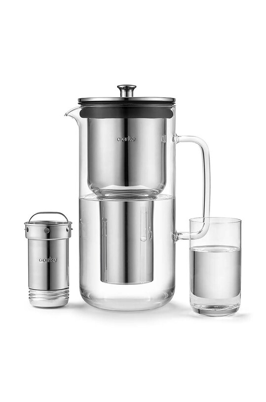 Kuchyň a bar Filtrační konvice Aarke Purifier Glass 1,18 L A1120 vícebarevná