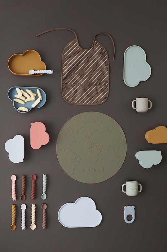 OYOY suport decorativ pentru farfurie The World M107141 verde AA00