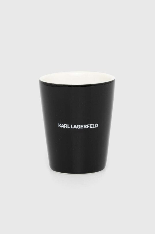 Чайный сервиз на 4 персоны. Karl Lagerfeld 230M3967 чёрный AA00
