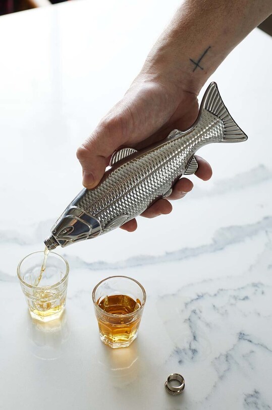 Φλασκί Gentlemen's Hardware Fish Hip Flask - Prize Catch πολύχρωμο GEN750UK