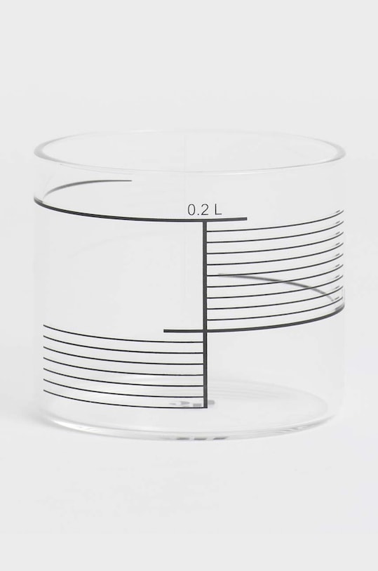 Σετ ποτηριών Tre Product Square Stripes 200 ml 4-pack διαφανή GSS80GB