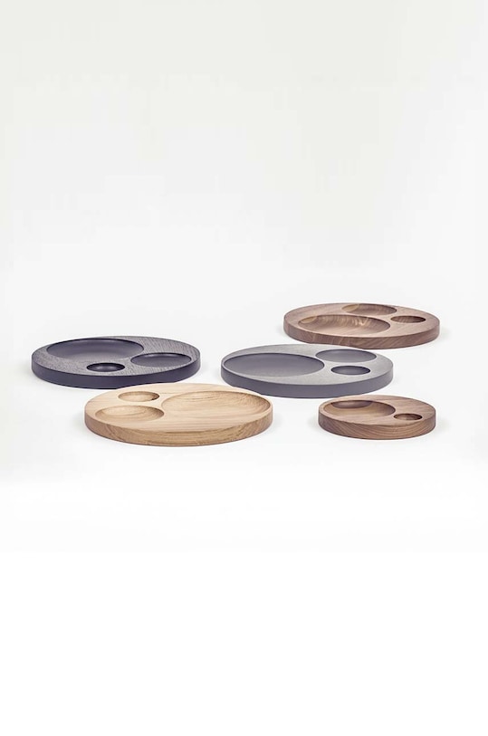 Піднос Tre Product Moln сірий MT136BAG