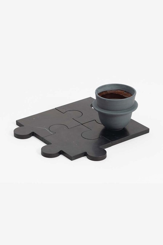 Tre Product podkładka Stonecut Puzzle 4-pack SPC193MB czarny AA00