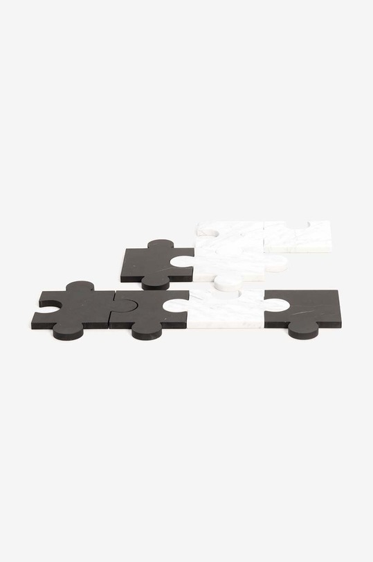 Podložka Tre Product Stonecut Puzzle 4-pak čierna SPC193MB