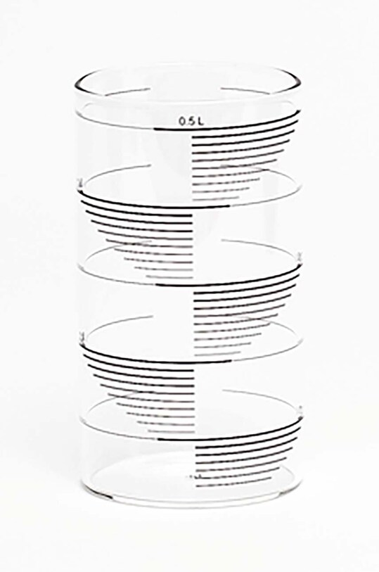Набор стаканов Tre Product Rectangle Stripes 500 ml 4 шт прозрачный GRS272GB