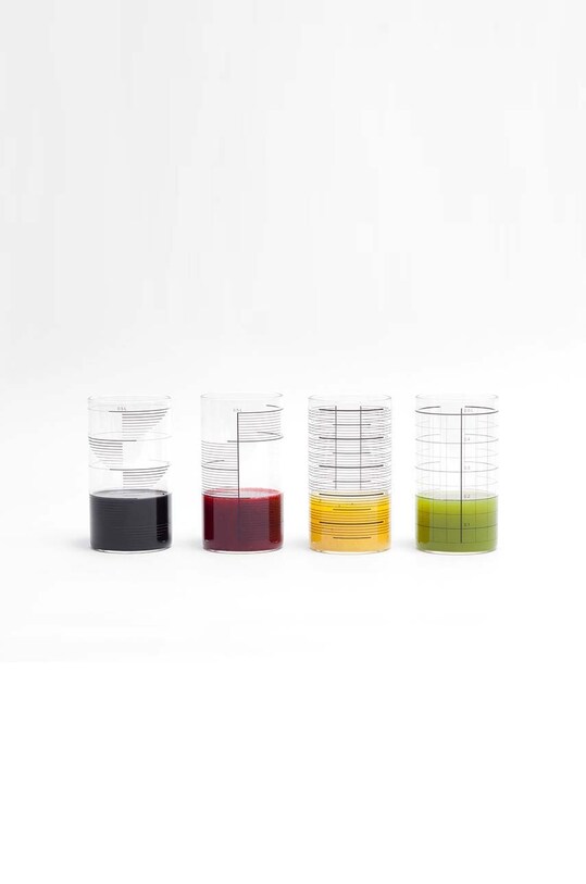 Tre Product zestaw szklanek Mix 500 ml 4-pack GMX275GB transparentny AA00