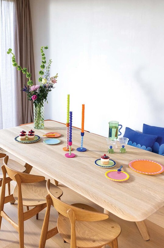 &k amsterdam set piatti pacco da 4 multicolore 2827.01