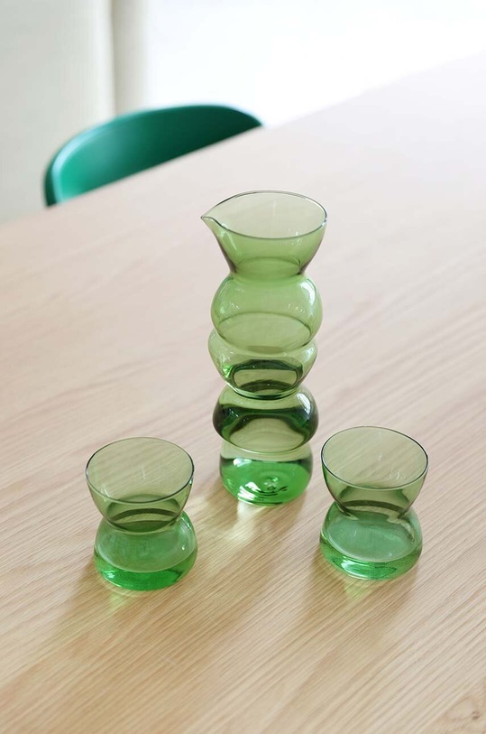 Sada skleniček &k amsterdam 2-pack 353.02 zelená