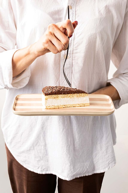 Servírovací tanier Zafferano Lido Righe RIG0407 béžová AA00