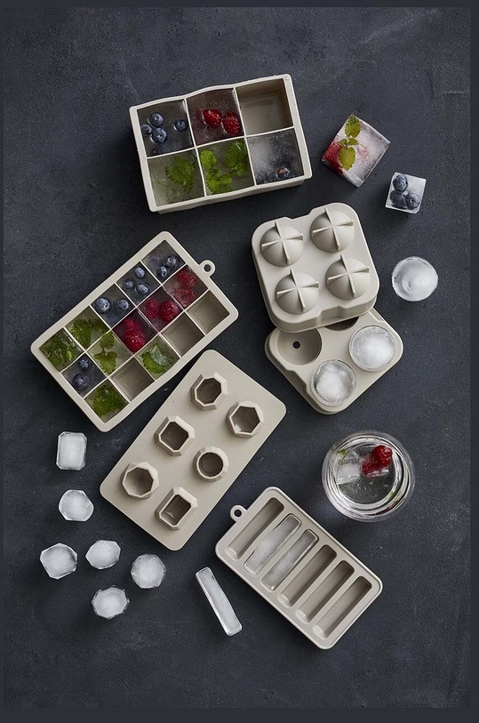 Kuchyň a bar Forma na ledové kostky Bitz 2-pack 11619 béžová