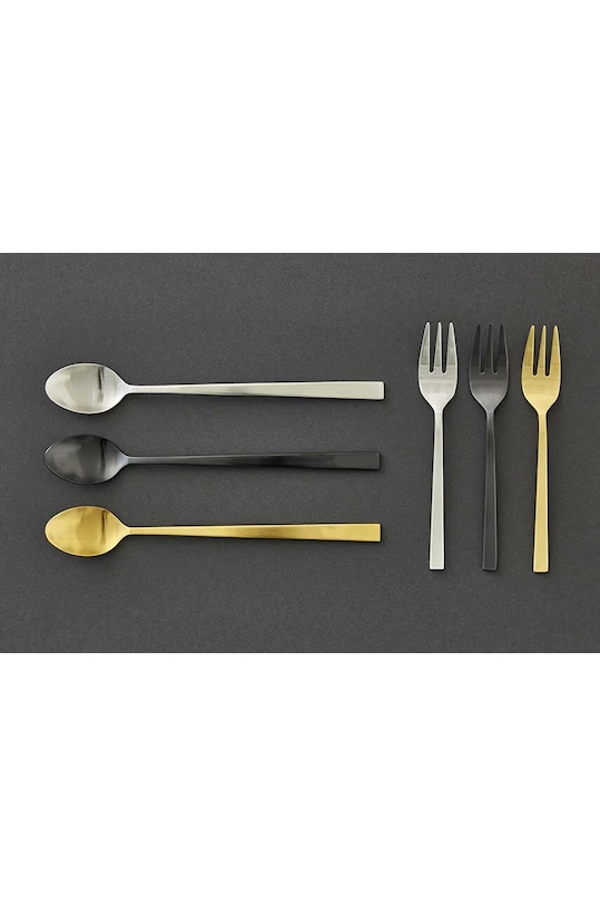 Cucina e Bar Bitz set forchette da dessert pacco da 4 23279 grigio