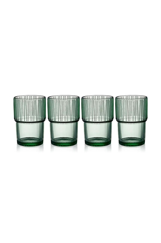 Bitz zestaw szklanek 380 ml 4-pack zielony 30676