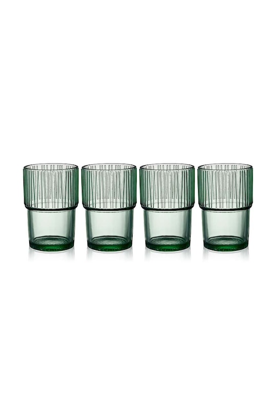 Bitz zestaw szklanek 380 ml 4-pack zielony 30676