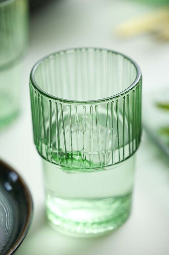 Bitz zestaw szklanek 380 ml 4-pack zielony 30676