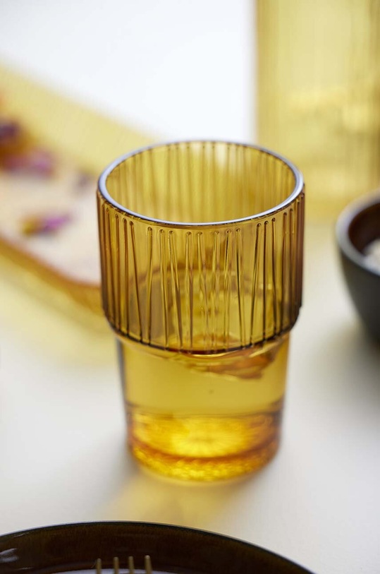 Sada pohárov Bitz 380 ml 4-pak žltá 30678