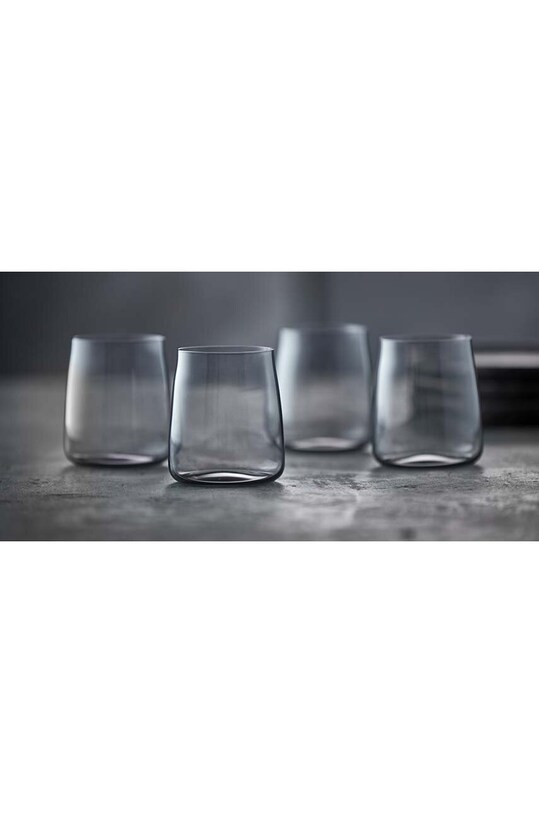 Набір склянок Lyngby Zero 420 ml 2-pack сірий 31568