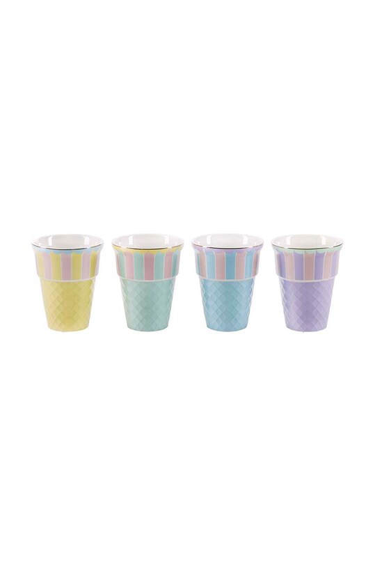 Miss Etoile zestaw kubków 4-pack multicolor 4979634
